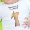 Mr. & Mrs. Panda Babyshirt Lamakopf König 0. - 6. Monat - Produktbild-Vorschau 4