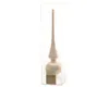 Christbaumspitze Glas 26cm perle matt Produktbild-Vorschau 3