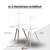 TV-Ständer mit Soundbarhalter, Farbe:Hell Produktbild-Vorschau 4