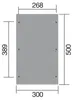 Einzelcarport 606 Gr.1 B x T x H 300 x 500 x 235 Produktbild-Vorschau 5