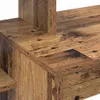 vidaXL Scrivania con ripiano in legno di recupero 100 x 40 Anteprima dell’immagine prodotto 9