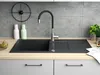 Granitspüle - Spülbecken - Küchenspüle - 86 x 43,5 cm - Produktbild-Vorschau 5