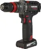 A black and red cordless drill with a battery pack attached, shown against a white background. Podgląd zdjęcia produktu