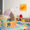Tappeto puzzle Relaxdays con lettere dell'alfabeto e Anteprima dell’immagine prodotto 2
