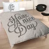 Have A Nice Day Bettwäsche Linon / Renforcé Spruche Text Produktbild-Vorschau 2