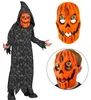 "Kürbis Sensemann" Kostüm für Jungen | Schwarz Orange Produktbild-Vorschau 4