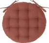 Stuhlkissen rund rosa terracotta d38cm  - Atmosphera Produktbild-Vorschau 3