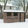 Abri de jardin en métal de 10,21 m² à toit en pente, avec Voir les images du produit 2
