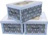 Storage Box 51x37x24 - 3er Set - Teddy in blau Produktbild-Vorschau 1