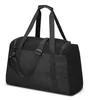 A black duffel bag is shown against a white background. Produktbild-Vorschau