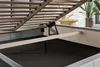 Underneath a bed frame, showing the storage mechanism and slatted base. Náhled obrázku produktu