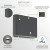 SSC-LUXon TWEO Außenwandleuchte anthrazit Up and Down Lampe Produktbild-Vorschau 2