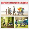 ONBEST Bollerwagen | faltbar | mit Dach | mit Regenschutz | Produktbild-Vorschau 7
