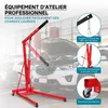 Wiltec Grue d’atelier – Capacité max. 500 kg – Hauteur max. Voir les images du produit 2