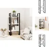 vidaXL Półka do przechowywania biała 60x30x105 cm lite Podgląd zdjęcia produktu 2