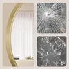SONGMICS Wandspiegel, Spiegel rund, Metallrahmen, 80 cm d, Produktbild-Vorschau 13