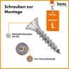 beos® Premium Edelstahl Spikes für Worx Landroid - Für Worx Produktbild-Vorschau 6