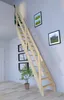 Raumspartreppe Fichte 2000 gerade-Holzgeländer (2 Produktbild-Vorschau 1