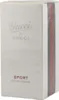 Hochwertige Produktverpackung von Gucci Sport für Herren mit seitlichem Markenstreifen und geprägtem silbernen Logo auf der Front. Produktbild-Vorschau