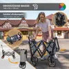 Miweba Bollerwagen MB-20 faltbar | Transportwagen mit Dach Produktbild-Vorschau 6