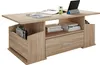 Junata Couchtisch 1 Schublade, 2 Fächer, 1 Regal Produktbild-Vorschau 3