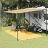 vidaXL Tapis de tente 200x400 cm Beige Voir les images du produit 1