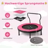 COSTWAY Ø102cm detská trampolína, fitness trampolína s Náhľad obrázku produktu 4