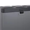 SVITA TC3X20 Treteimer grau Abfalleimer Mülleimer Produktbild-Vorschau 5
