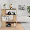 vidaXL Bücherregal/Raumteiler Sonoma-Eiche 80x24x96 cm Produktbild-Vorschau 3