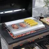 ROSEJANE Edelstahl Grillplatte 51 × 32 × 7 cm – BBQ Plancha Produktbild-Vorschau 9