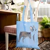 Mr. & Mrs. Panda Tote Bag Boston Terrier Moment - Sky Blue Produktbild-Vorschau 4
