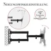 TV Wandhalterung Wandhalter LCD LED Fernseher 32-55 Zoll Produktbild-Vorschau 8