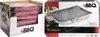 A display of disposable barbecue grills in packaging. Produktbild-Vorschau