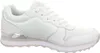 A side view of a white Skechers sneaker. Voir les images du produit