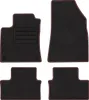 Velour Mats Set für RENAULT CLIO V   4-teilig - Neue - ROT Produktbild-Vorschau 2