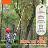 Scie d'élagage télescopique manuelle - Scie d'arbre 1,4-3m Voir les images du produit 2