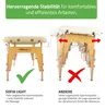 Habys Sofia Light Massageliege Mobile Massagetisch Produktbild-Vorschau 6