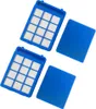 Two blue filter sets with white filter material are arranged on a white background. Produktbild-Vorschau