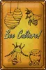Blechschild Spruch 20x30cm Bee culture Biene Honig Imkerei Produktbild-Vorschau 1