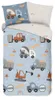 Duvet cover Good Morning 100x135 + 1* 40x60 cm - excavator, Produktbild-Vorschau 5