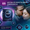 MY.SIZE PRO Preservativi Elite taglia 7, 69 mm, XXL, 3 Anteprima dell’immagine prodotto 2