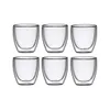 Klasique Doppelwandige Gläser Set – 6 Espressogläser 100ml Produktbild-Vorschau 3