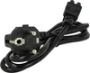 vhbw Netzkabel Schutzkontaktstecker für Kaltgeräte z.B. PC Produktbild-Vorschau 3