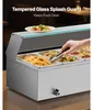 SucceBuy, chauffe-plats commercial (6 bacs de 1/3), 1,5 kW, Voir les images du produit 4