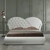 Letto con contenitore Marubi colore bianco Anteprima dell’immagine prodotto 1