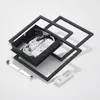 Lindby LED-Deckenlampe Quiana, CCT, eckig, schwarz, 42cm Produktbild-Vorschau 8