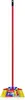 A Vileda broom with a red handle and yellow bristles against a white background. Náhľad obrázku produktu