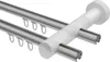 Interdeco Innenlaufstange / Gardinenstange mit Innenlauf Produktbild-Vorschau 3