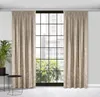Vorhang RIVA dunkelbeige 140x270 cm  Kräuselband Tunnelzug Produktbild-Vorschau 2