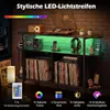 Estante para tocadiscos de COSTWAY con enchufe e Vista previa de la imagen del producto 6
